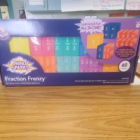 Interactive Fraction Blocks - Picture 2 of 4